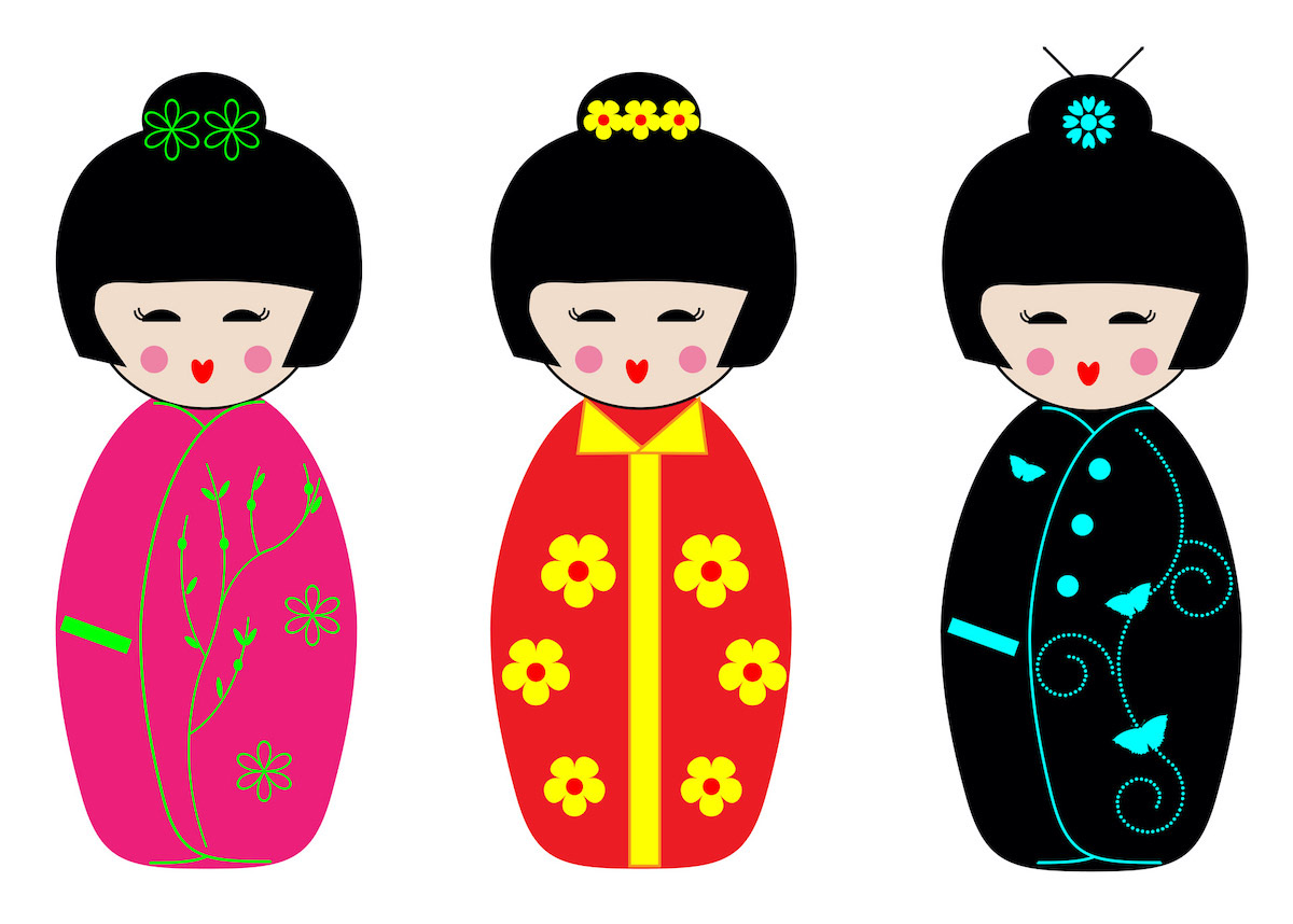 kokeshi dolls